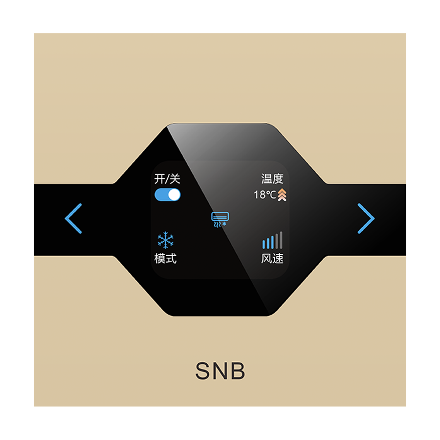 多功能八角显屏面板